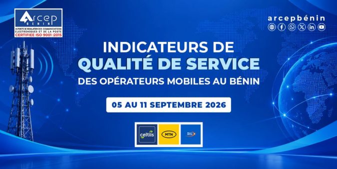arcep-benin-QoS-réseaux-mobiles-05-au-11-septembre-2026 Arcep Bénin image pour indicateurs de qualité de service (QoS) du 05 au 11 septembre 2026
