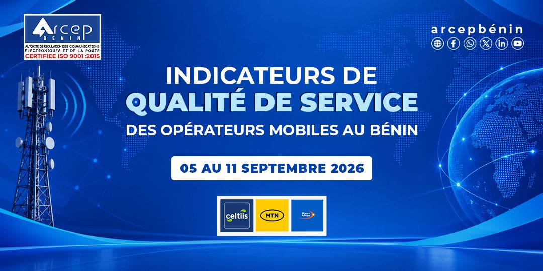 arcep-benin-QoS-réseaux-mobiles-05-au-11-septembre-2026 Arcep Bénin image pour indicateurs de qualité de service (QoS) du 05 au 11 septembre 2026