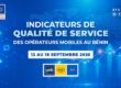 Arcep Bénin image pour indicateurs de qualité de service (QoS) du 12 au 18 septembre 2026