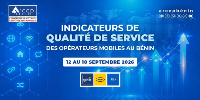 arcep-benin-QoS-réseaux-mobiles-12-au-18-septembre-2026 Arcep Bénin image pour indicateurs de qualité de service (QoS) du 12 au 18 septembre 2026